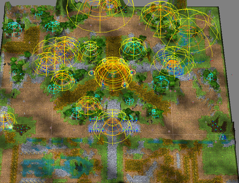 Three KingDom map 1v1v1 so fun